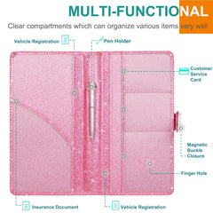 RSAquar glove box compartments organize insurance, registration, and IDs at a glance.