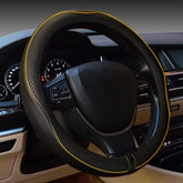 Rsept Gomass steering cover with thick microfiber grip for safer driving
