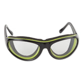 RSVP Endurance Onion Goggles Black front view showing tear-free protection for cooking