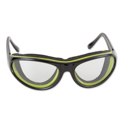 RSVP Endurance Onion Goggles Black front view showing tear-free protection for cooking