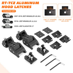 RT-TCZ bolt on hood latch easy install for quick DIY upgrade