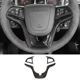RT-TCZ Camaro steering trim with carbon fiber detail enhances interior style