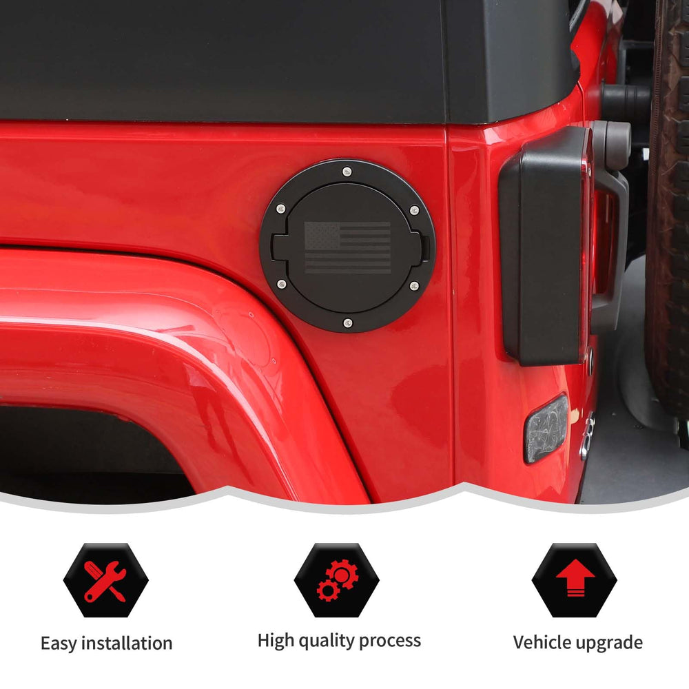 RT-TCZ fuel filler door rugged mount boosts durability for Wrangler JK adventures