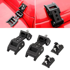 RT-TCZ hood latch for Jeep Wrangler JK with aluminum construction for secure fit