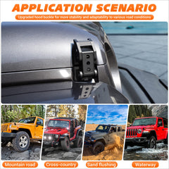 RT-TCZ hood latch heat resistant die cast withstands harsh conditions