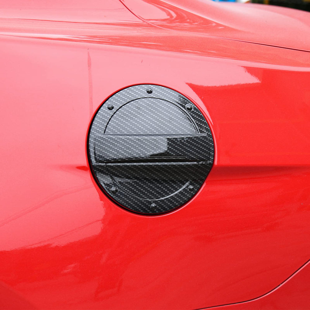 RT-TCZ packaging and accessory overview for Mustang carbon fiber door cover.