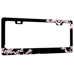 RTINRAN Cherry Blossoms frame with mounting holes for secure installation.