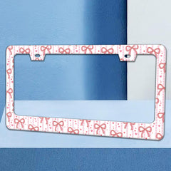 RTINRAN stainless steel license frame with durable, weather-resistant finish.
