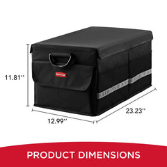 Rubbermaid car organizer reinforced fabric durable for road trips and daily use