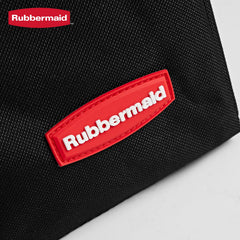 Rubbermaid cargo bin folds flat for easy storage when not in use.