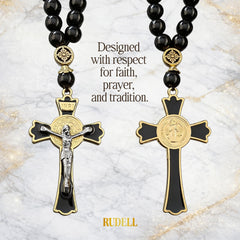 RUDELL Catholic gift rosary for car, a thoughtful keepsake for Christmas or confirmations.