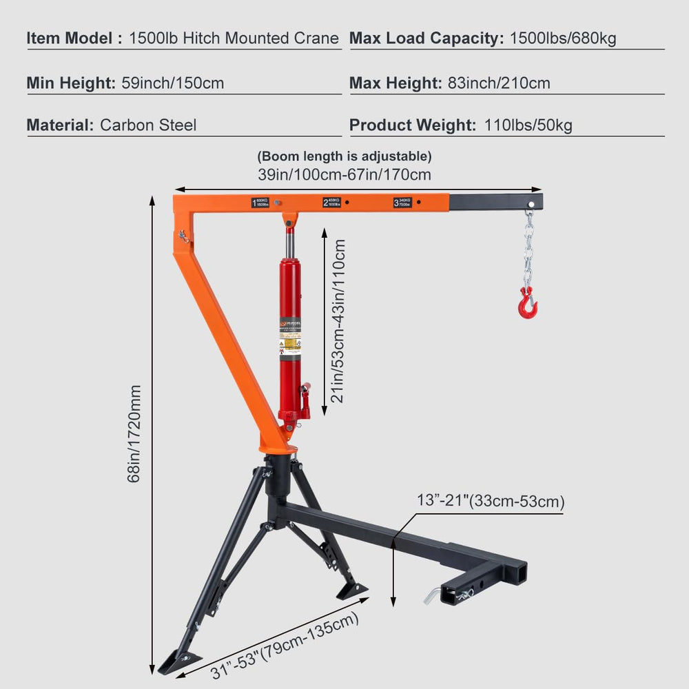 Rugcel Winch lifting a generator demonstrates heavy-load capability