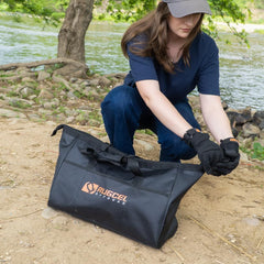 RUGCEL WINCH UV-resistant nylon coating withstands harsh environmental conditions.