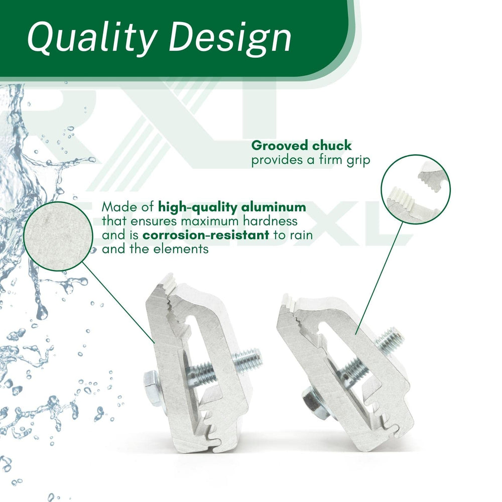RuggedXL Low Pro clamp dimensions 1.5 by 3.0 inches for fit planning