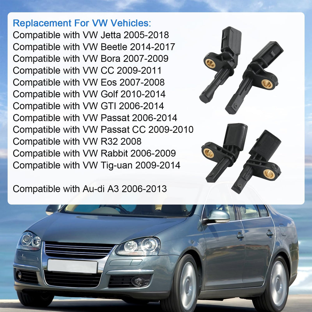 RUIANOMG ABS speed sensor front right provides consistent wheel speed readings