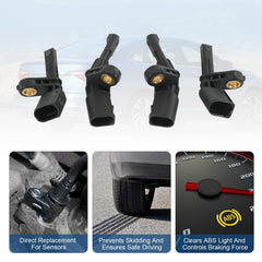 RUIANOMG rear left ABS sensor ensures reliable speed data