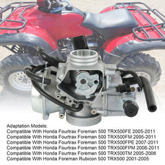 RUIANOMG kit contents including filters and plug for Foreman 500