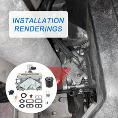 RUIANOMG complete replacement kit – durable parts and gaskets for long-lasting service