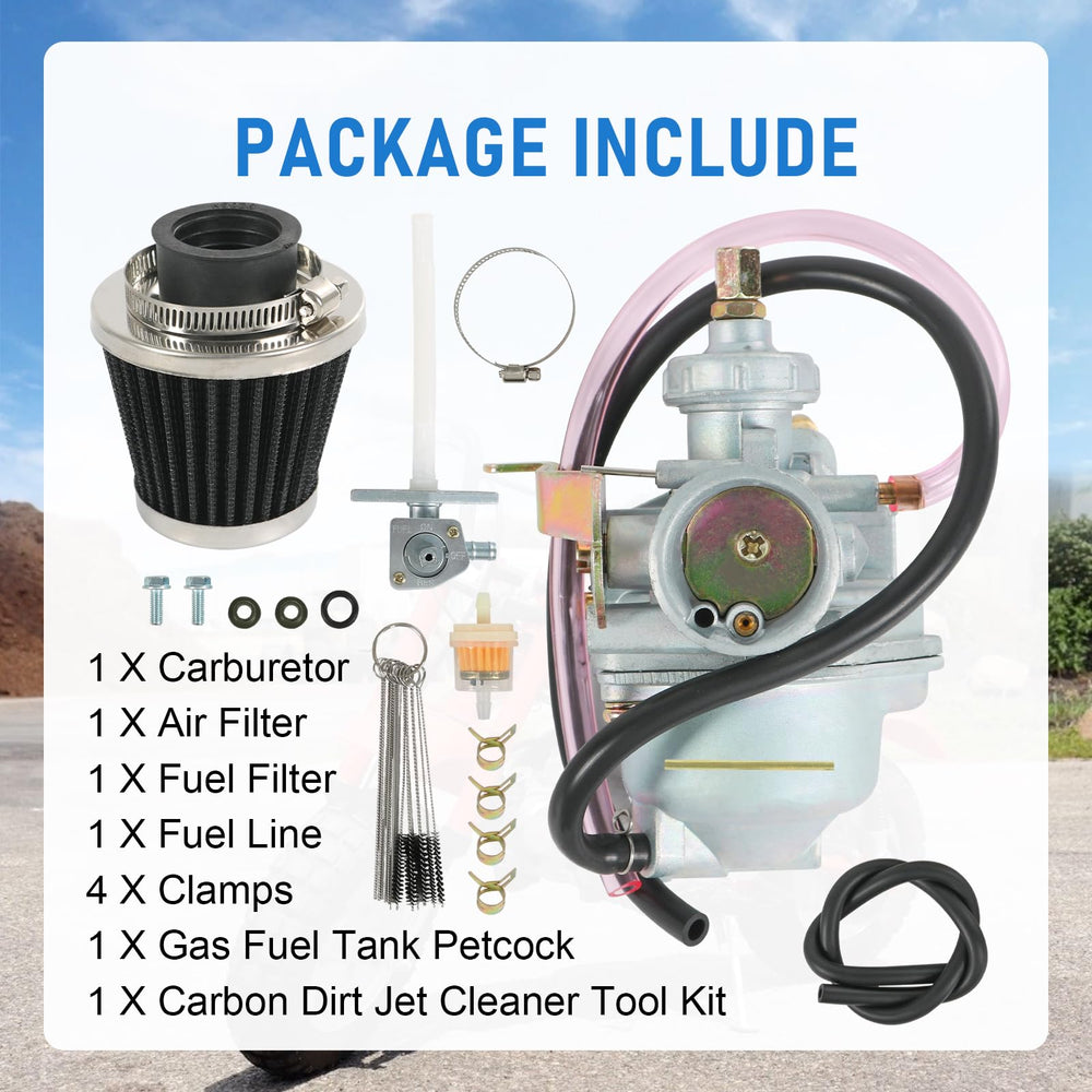 RUIANOMG fuel line included for direct, secure fuel flow.