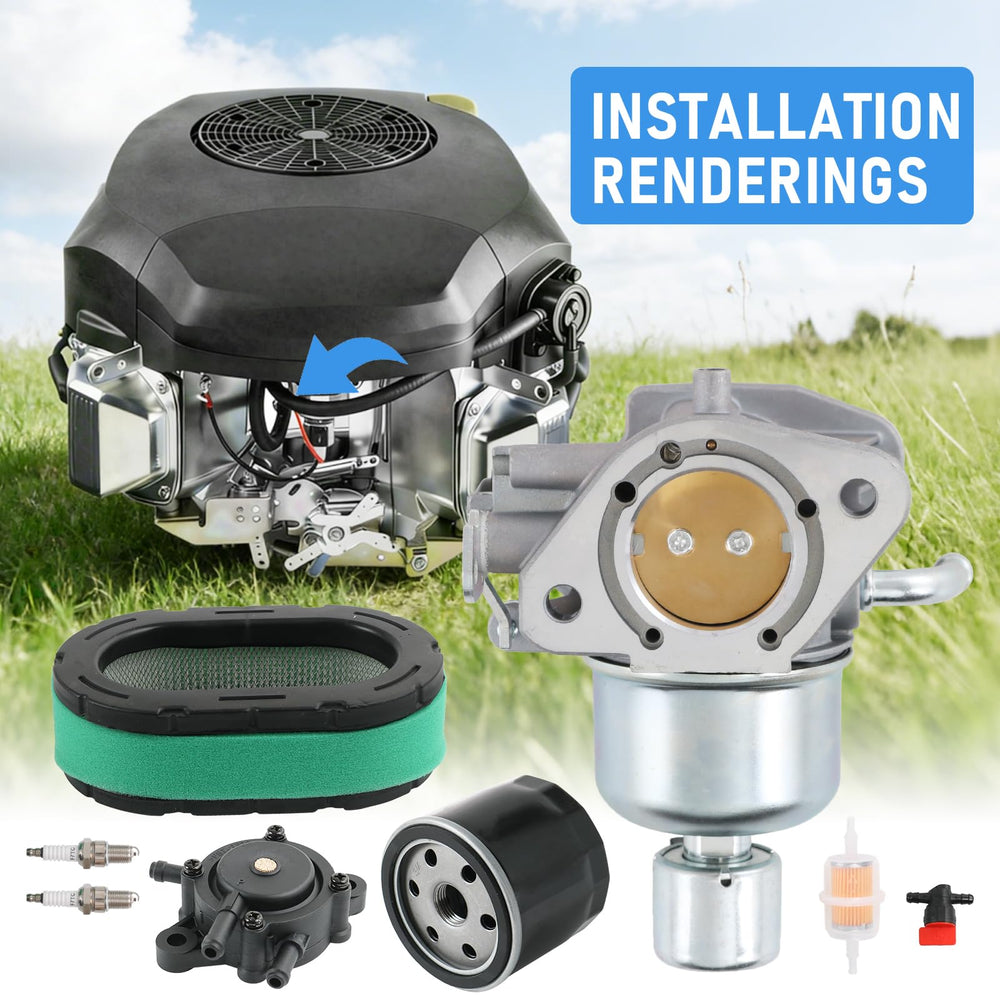 RUIANOMG oil filter included reduces engine wear for long life.