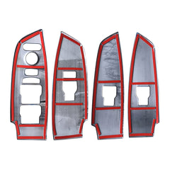 RUIHE carbon fiber door handle cover provides cohesive cabin styling.