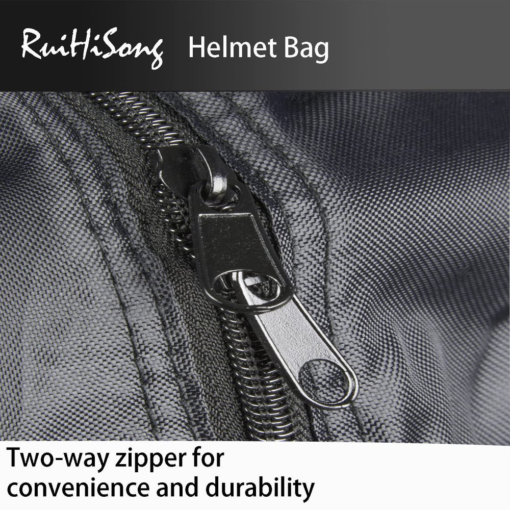 RuiHiSong helmet bag sturdy carry handle for easy transport