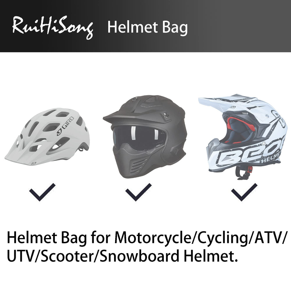 RuiHiSong helmet bag waterproof and breathable for all-weather use