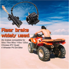 Mounts on 110cc to 125cc ATVs for versatile compatibility.