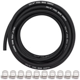 Ruikarhop 1/4 inch fuel hose with push-lock ends for secure connections.