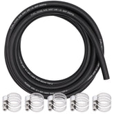 Ruikarhop fuel hose 3/8-inch ID closeup showing sturdy NBR rubber for reliable fuel transfer