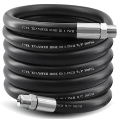 Ruikarhop fuel transfer hose 20ft for reliable gasoline and diesel pumping.