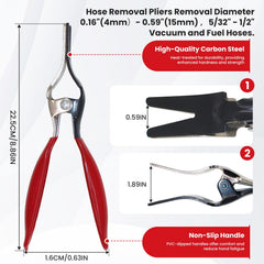 RUITONDA anti-slip insulated handle design enhances grip.