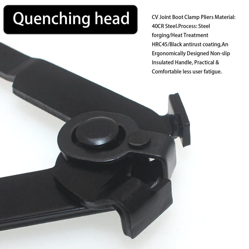 RUITONDA ergonomic non-slip insulated handle improves grip during work.