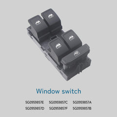 RuiWen VWWS018 compatibility label confirms model fit for multiple VW vehicles