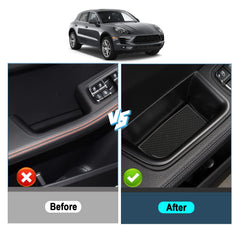 Ruiya center console storage tray reduces clutter in Porsche Macan