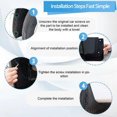 Ruiya Tucson rear right mud flap reduces tire debris
