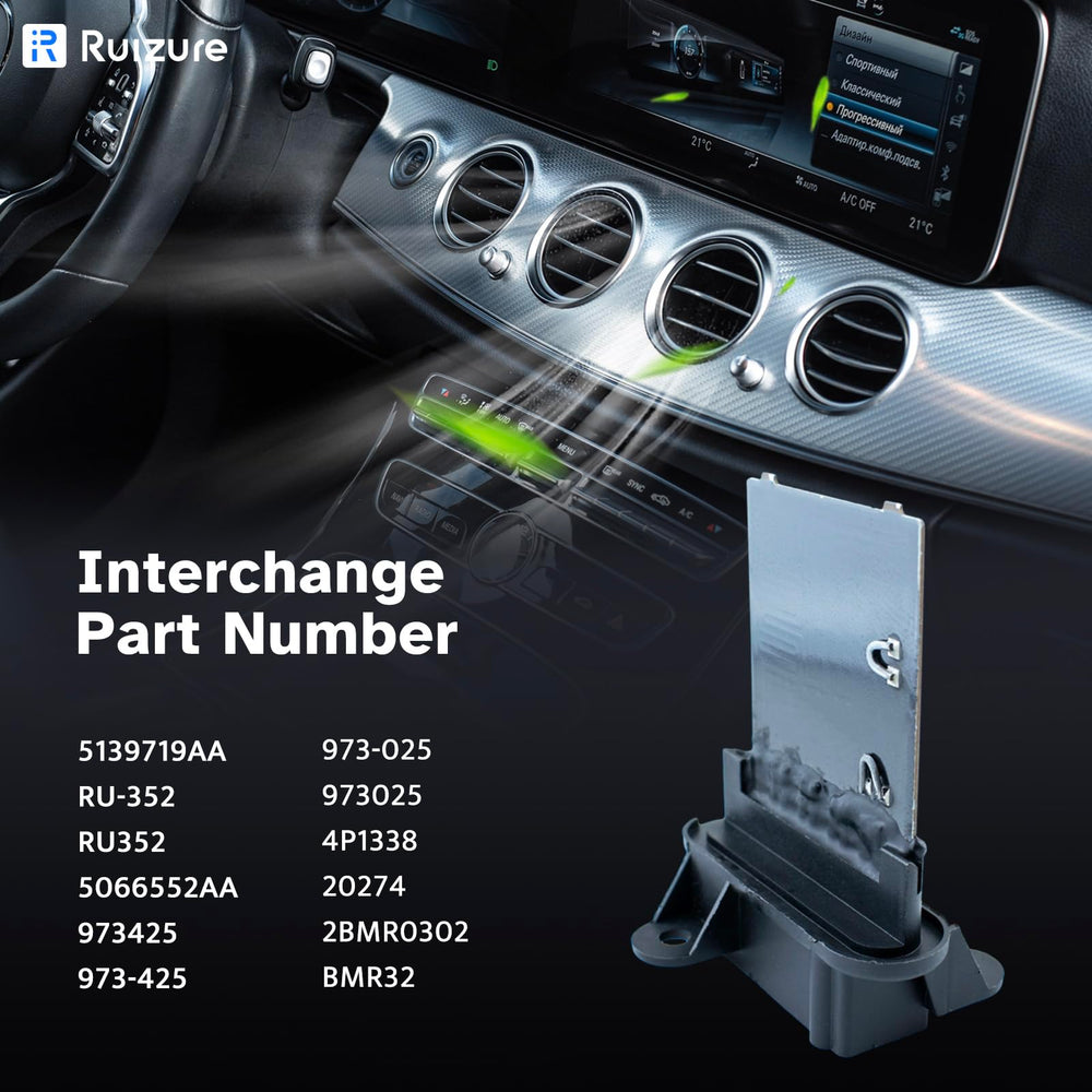 Ruizure compatible with 5066552AA applications ensuring broad Jeep TJ and Liberty use.