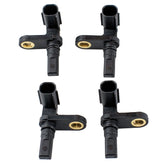 Ruizure ABS wheel sensor front-left with connector for Toyota Tundra.