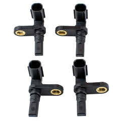 Ruizure ABS wheel sensor front-left with connector for Toyota Tundra.