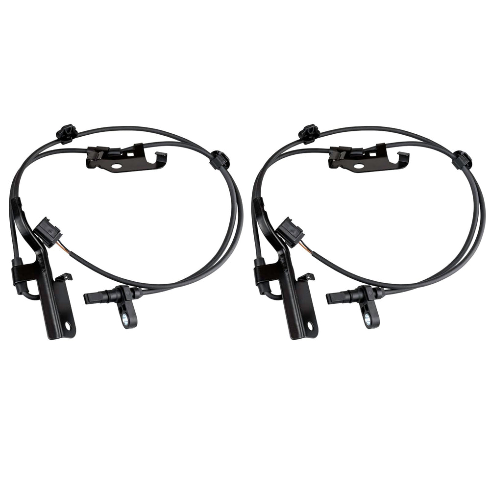 Ruizure front ABS wheel speed sensor left view for reliable anti-lock braking data.