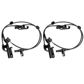 Ruizure front ABS wheel speed sensor left view for reliable anti-lock braking data.