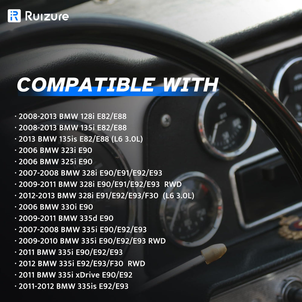 Ruizure front ABS sensor right closeup showing corrosion-resistant housing for BMW longevity.