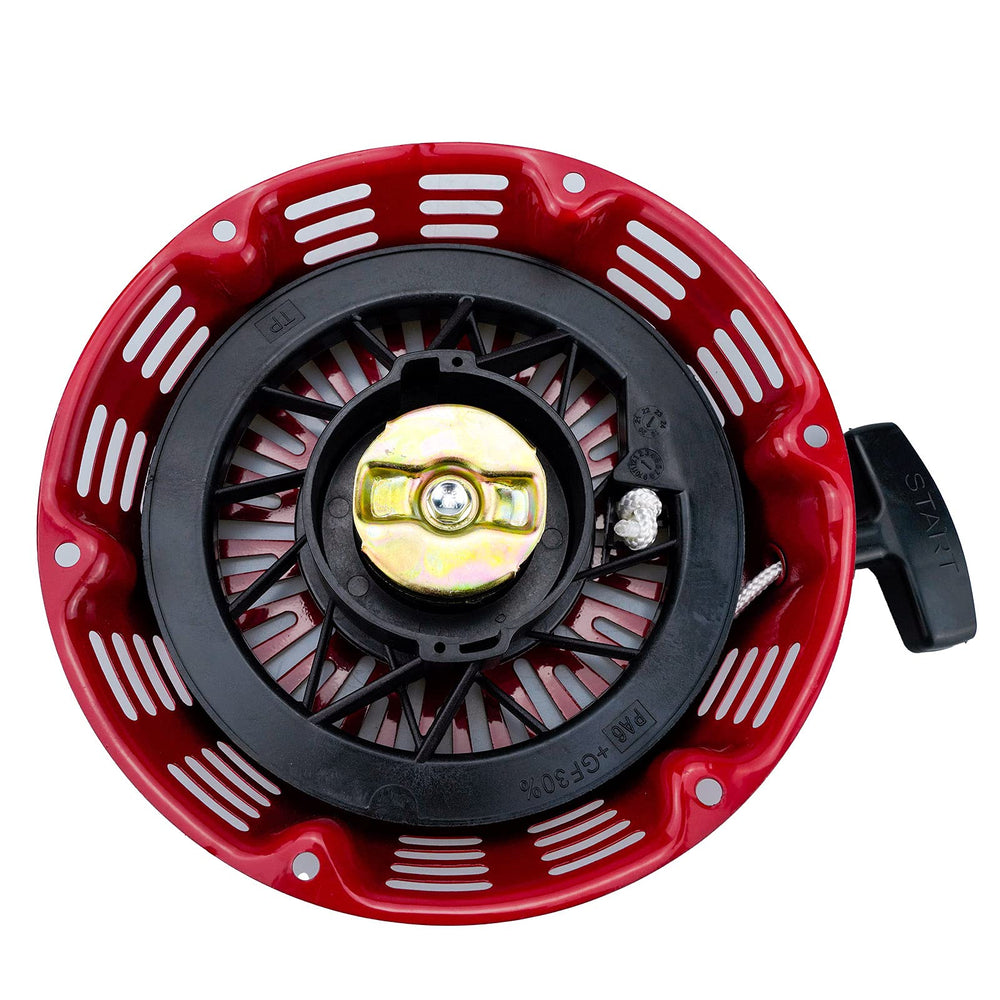 Ruma recoil pulley and starter cord set for smooth operation