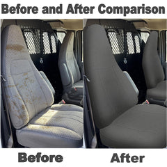 Easy installation with hooks and elastic straps for Runfider seat covers.