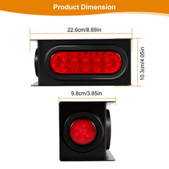 RUNHWEE welded steel light box for durable trailer mounting