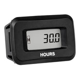 Runleader digital hours counter front view with clear runtime readout for easy monitoring