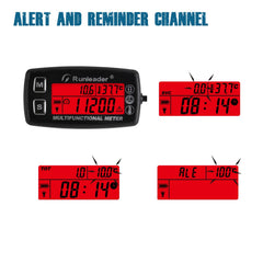 Runleader RL-HM035A-M5 red backlight highlights exceedances