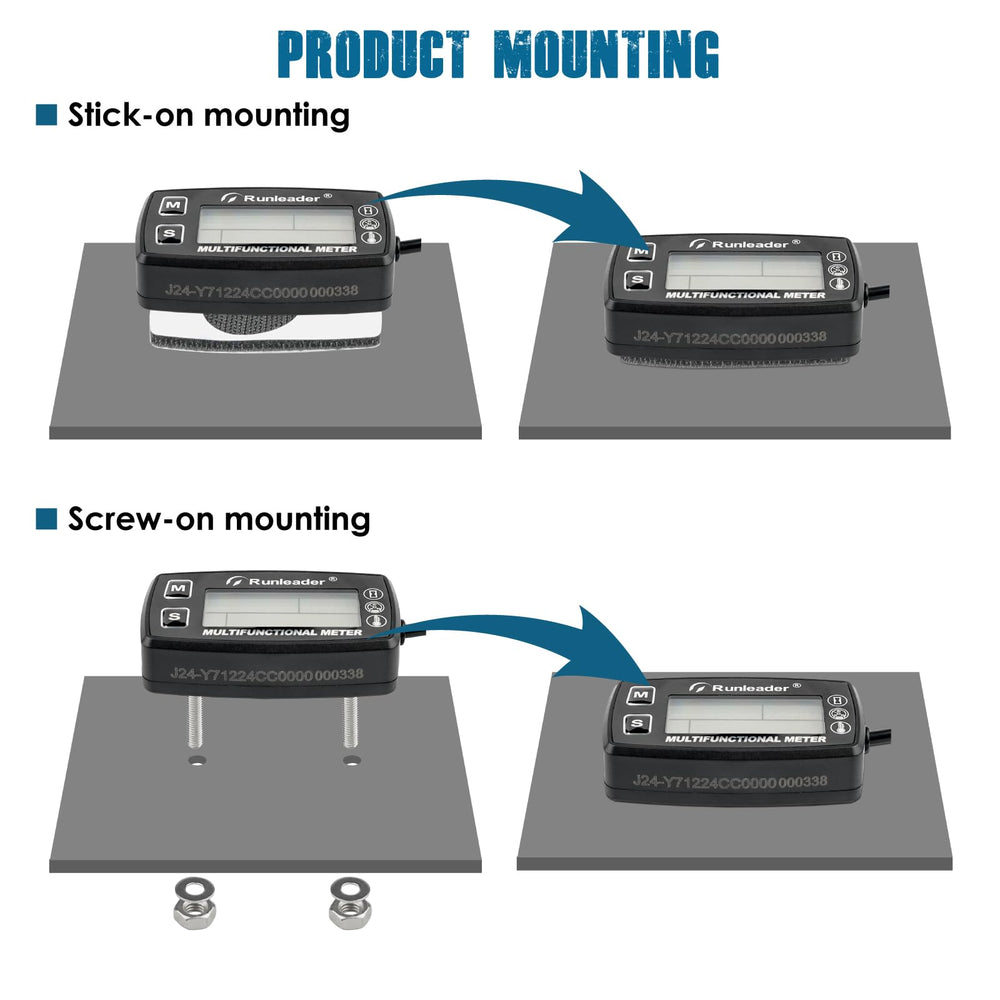 Runleader installation bracket option aids secure mounting on machines
