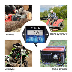 Runleader HM011F compact digital gauge fits dashboards without clutter.