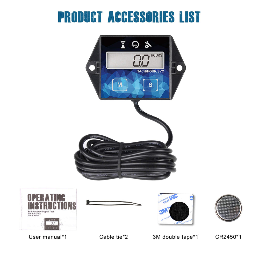 Runleader HM011F IP65 waterproof rating protects the device in rugged conditions.
